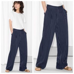 & Other Stories Tailored Trousers in Striped
